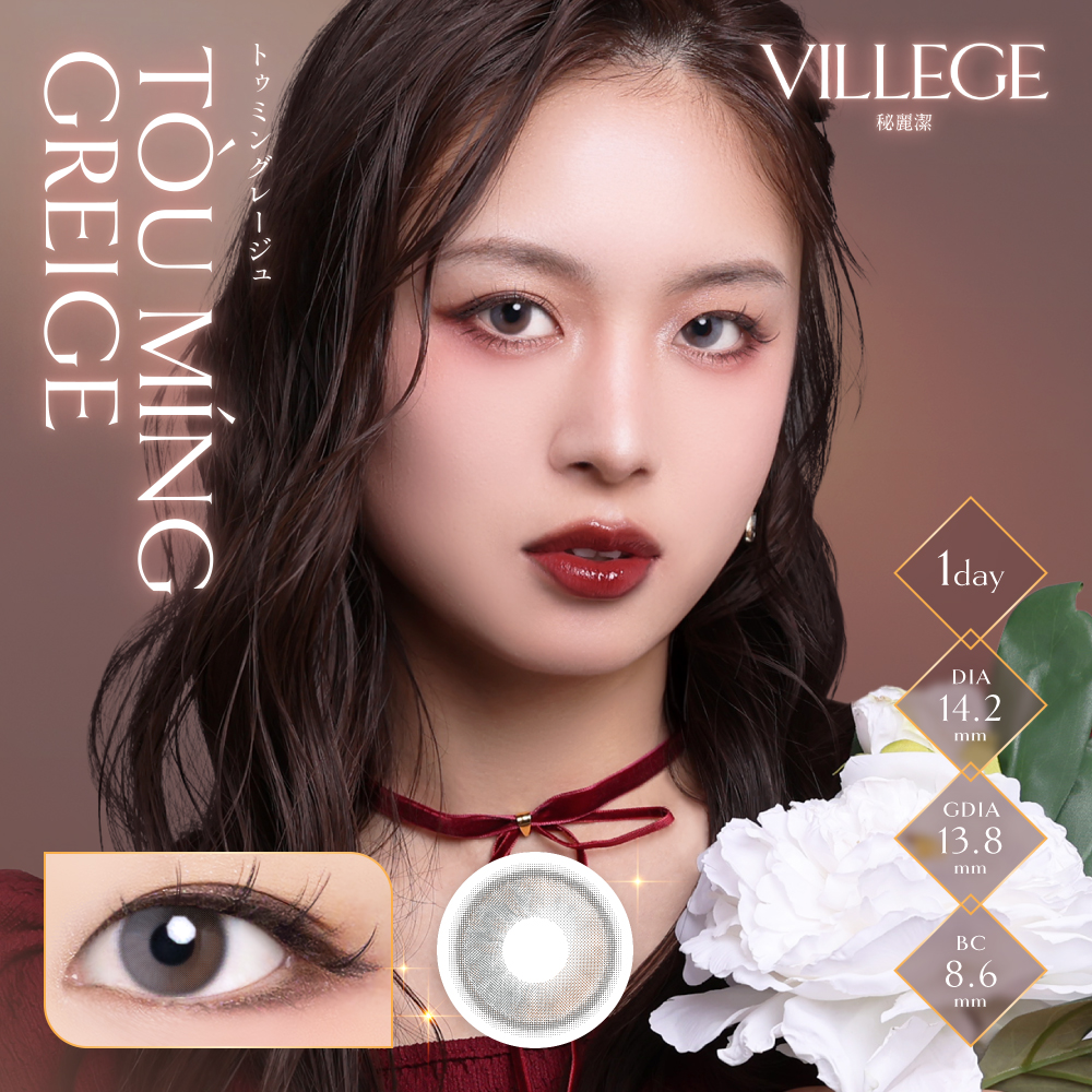 VILLEGE (ヴィレジェ) ワンデー トゥミングレージュ